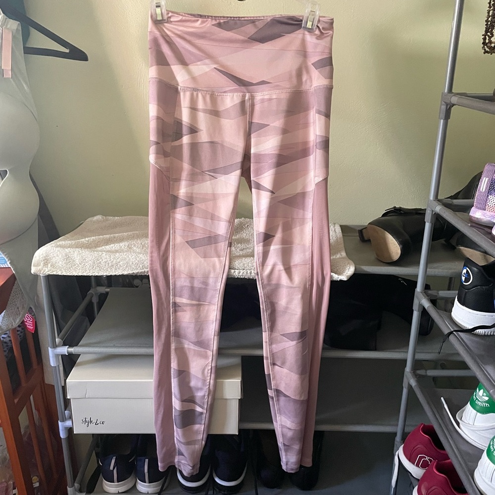 RBX small women’s workout pants. Sheer on sides